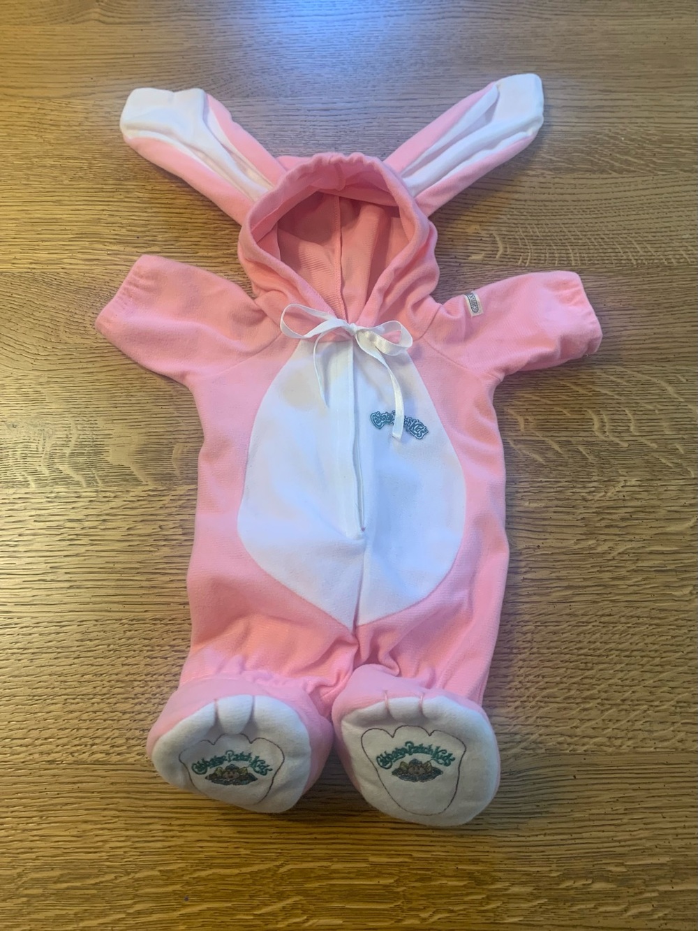 Vintage Cabbage Patch Kids Doll Bunny Rabbit Sleeper Pajamas CPK Costume